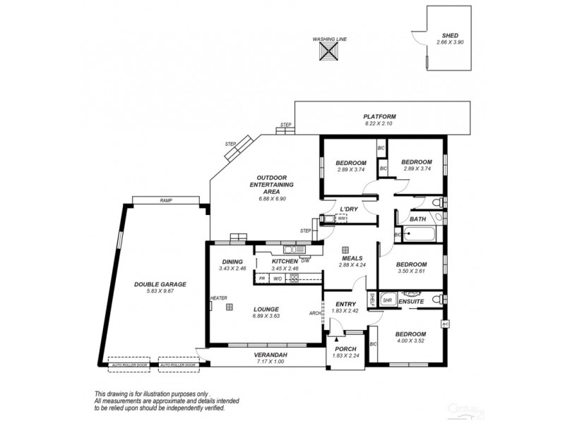 11 Olympus Avenue, Modbury Heights SA 5092 Floorplan