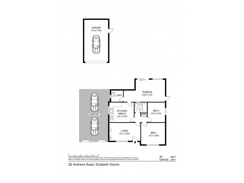 28 Andrews Road, Elizabeth Downs SA 5113 Floorplan