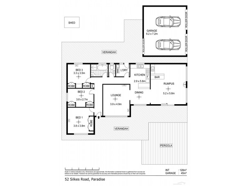52 Silkes Road, Paradise SA 5075 Floorplan