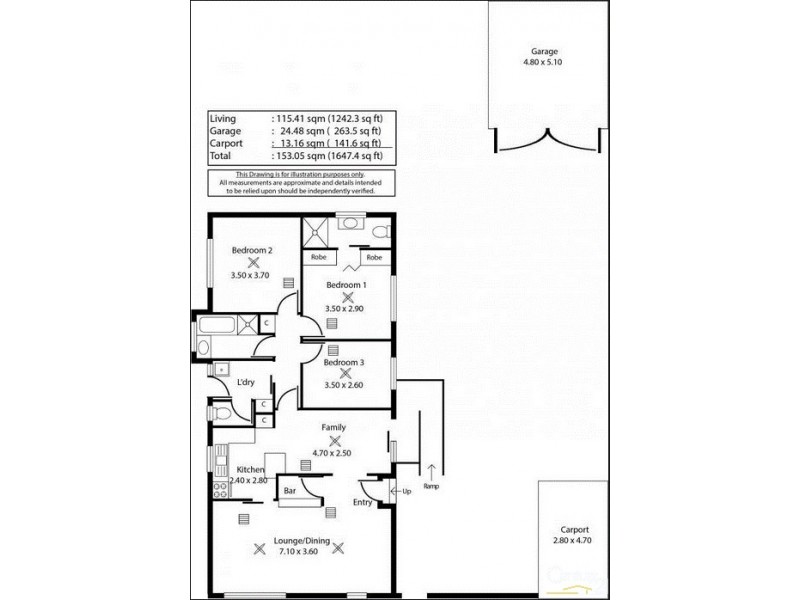 19 Gifford Avenue, St Agnes SA 5097 Floorplan