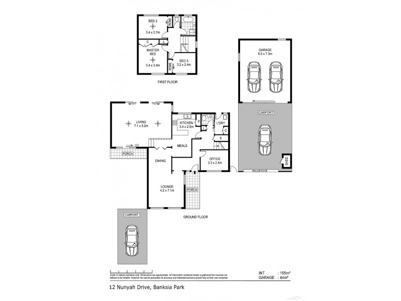 12 Nunyah Drive, Banksia Park SA 5091 Floorplan