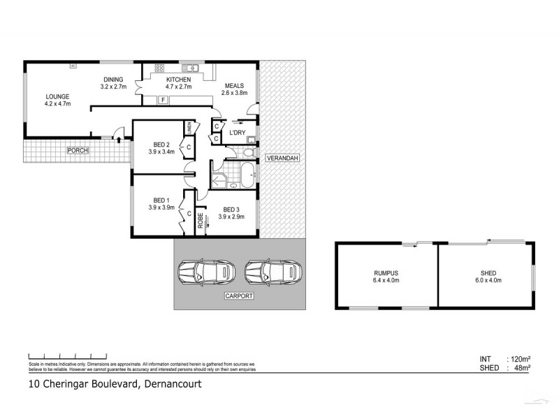 10 Cheringar Boulevard, Dernancourt SA 5075 Floorplan