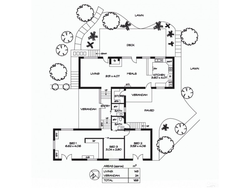 3 Hillside Avenue, Glen Osmond SA 5064 Floorplan