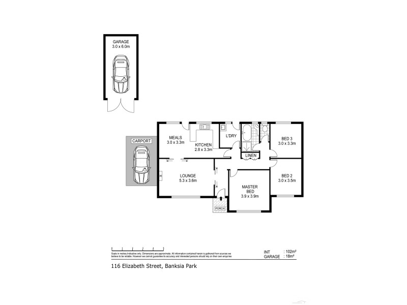 116 Elizabeth Street, Banksia Park SA 5091 Floorplan