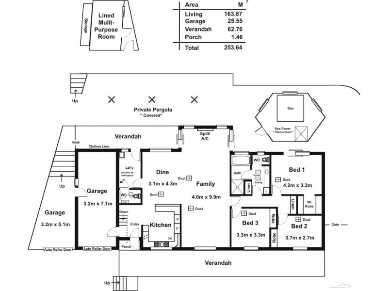 6 Foulis Court, Wynn Vale SA 5127 Floorplan
