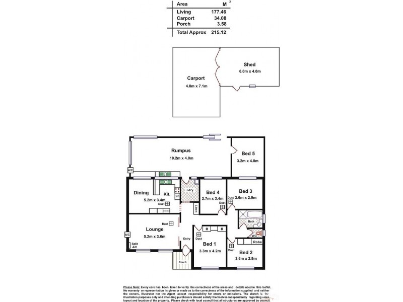2 Magor Crescent, Salisbury SA 5108 Floorplan