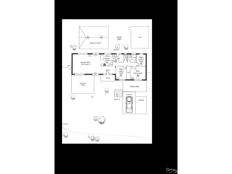 19 Lincoln Drive, Redwood Park SA 5097 Floorplan