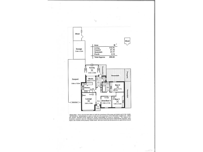 3 Mira Street, Gepps Cross SA 5094 Floorplan
