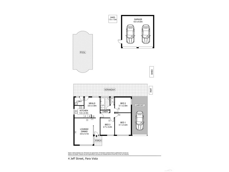4 Jeff Street, Para Vista SA 5093 Floorplan