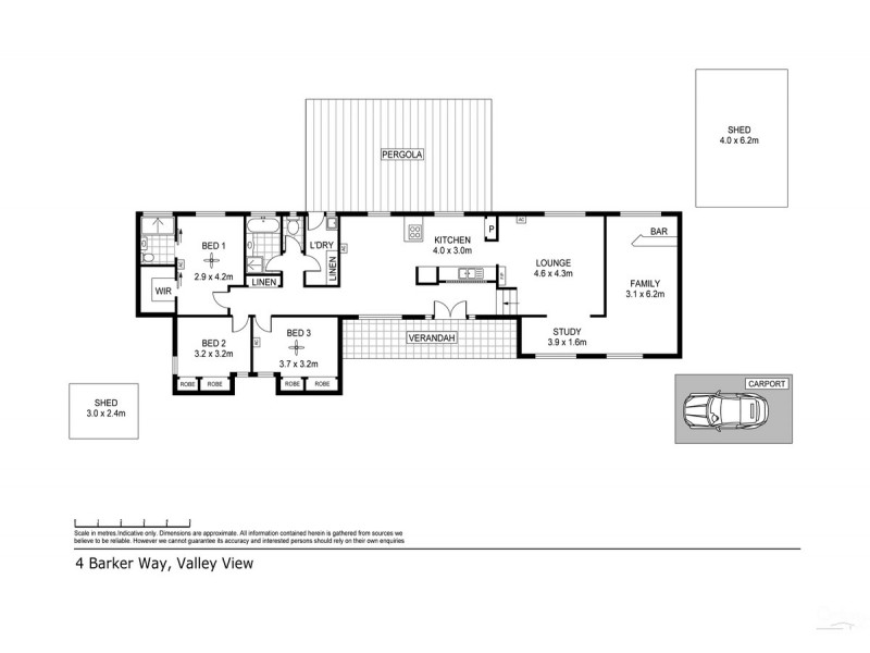 4 Barker Way, Valley View SA 5093 Floorplan