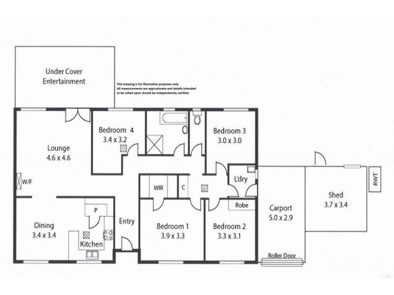 7 Bell Court, Highbury SA 5089 Floorplan