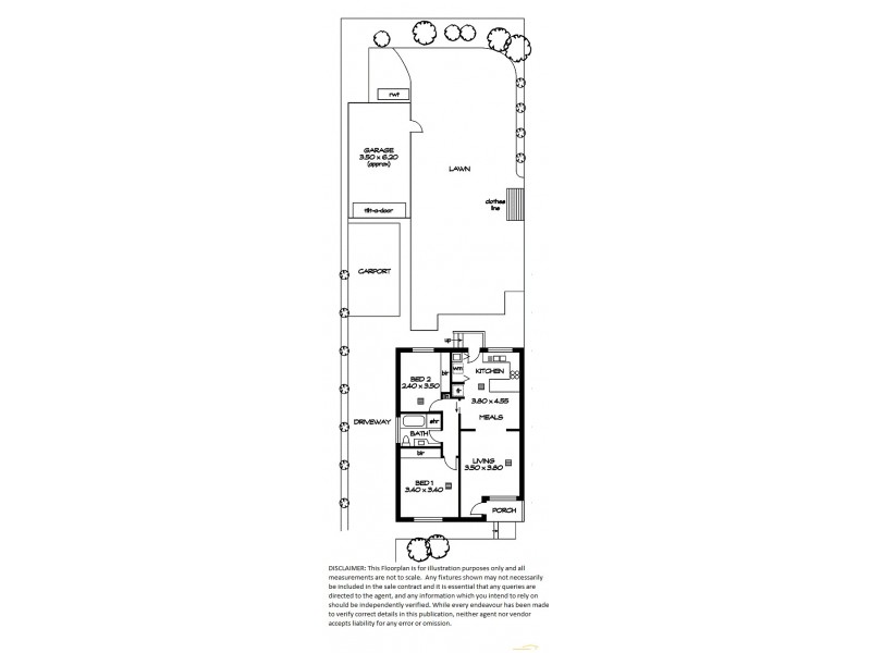 6a Avago Street, St Agnes SA 5097 Floorplan