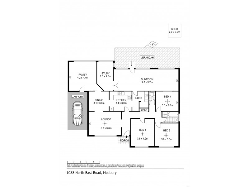 1088 North East Road, Modbury SA 5092 Floorplan