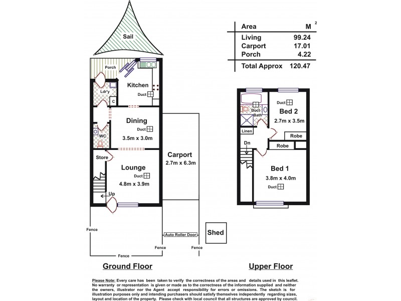1C Ninth Street, Bowden SA 5007 Floorplan