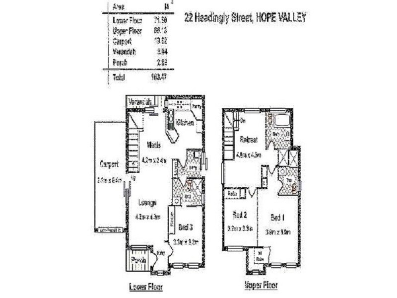 5/22 Headingley Street, Hope Valley SA 5090 Floorplan