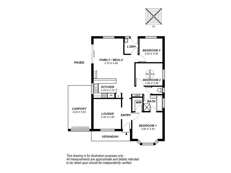 2/115  Kesters Road, Para Hills West SA 5096 Floorplan