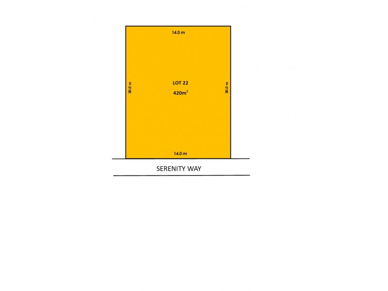 29 (Lot 22) Serenity Way, Hillbank SA 5112 Floorplan