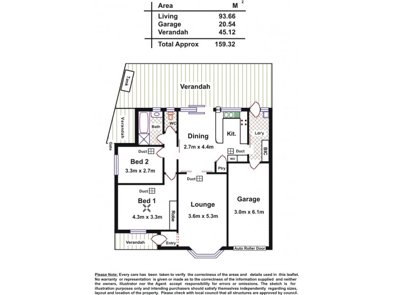 1/4 Whitmore Street, Redwood Park SA 5097 Floorplan