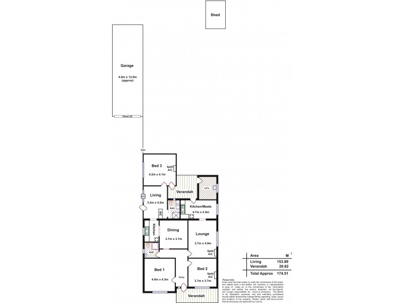 32-32a Grey Avenue, West Hindmarsh SA 5007 Floorplan