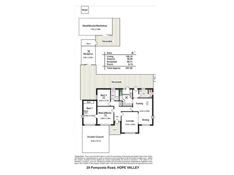 29 Pompoota Road, Hope Valley SA 5090 Floorplan