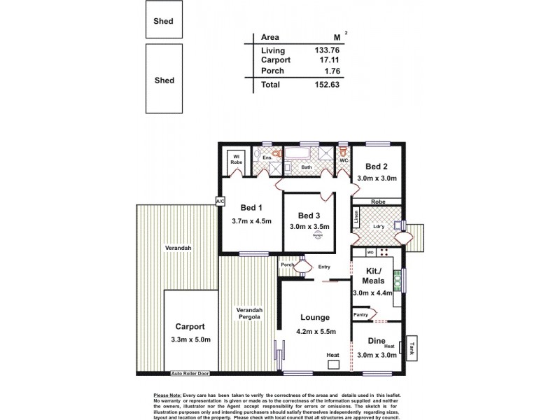 121 Ladywood Road, Modbury Heights SA 5092 Floorplan