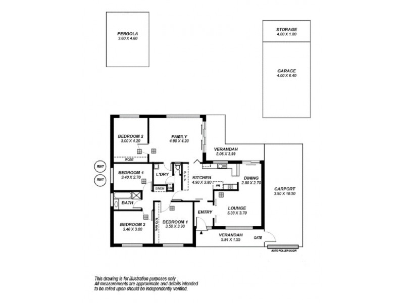 19 Hoylake Crescent, Fairview Park SA 5126 Floorplan