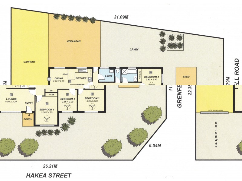 280 Grenfell Road, Surrey Downs SA 5126 Floorplan
