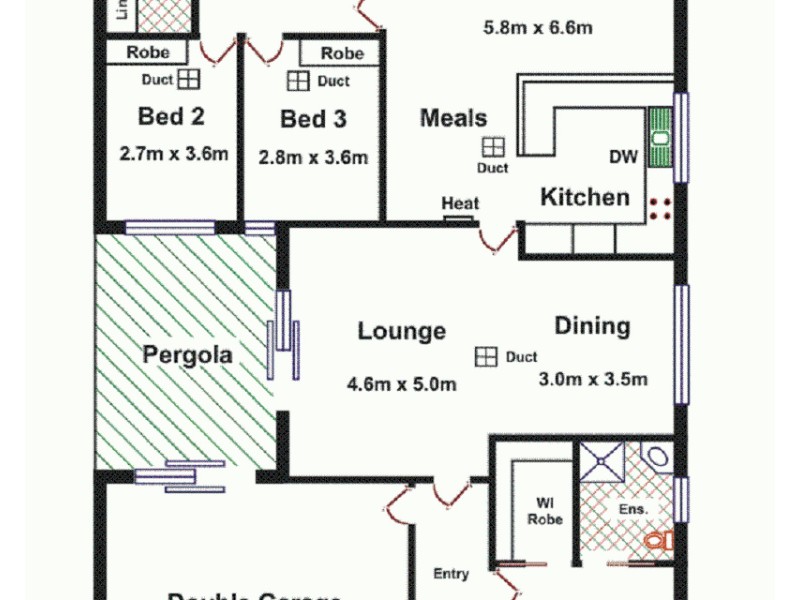7  Aurora Circuit, Greenwith SA 5125 Floorplan