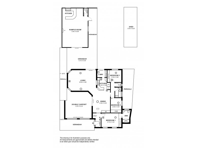 2 Manx Court, Paralowie SA 5108 Floorplan