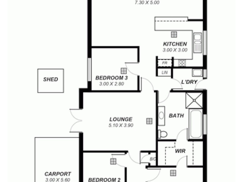 13 Marwick Court, Greenwith SA 5125 Floorplan