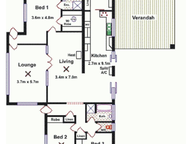 17 Sandpiper Court, Modbury Heights SA 5092 Floorplan