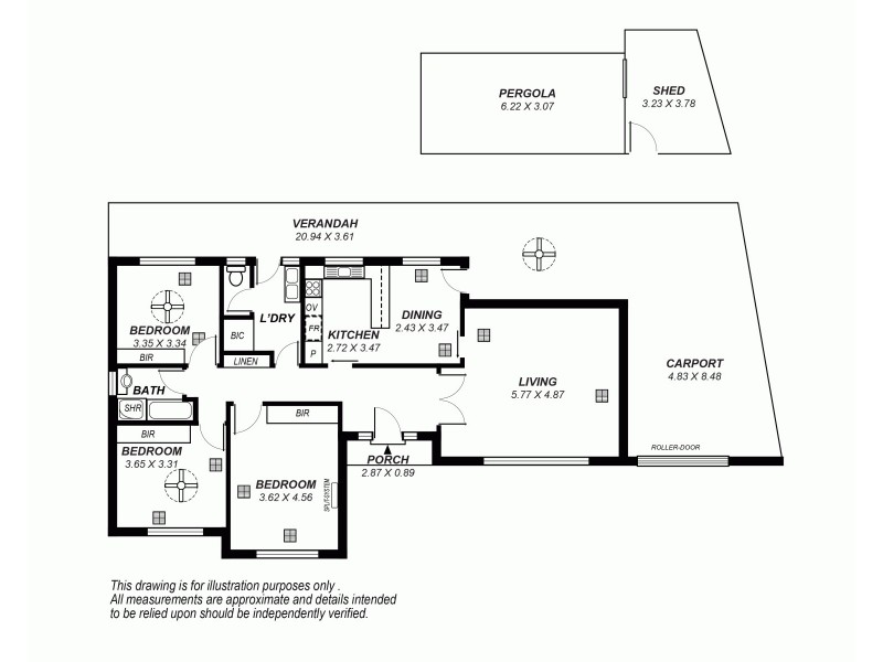 7 Jeff Street, Para Vista SA 5093 Floorplan