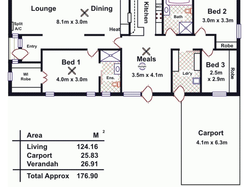 18 Laura Street, Vista SA 5091 Floorplan