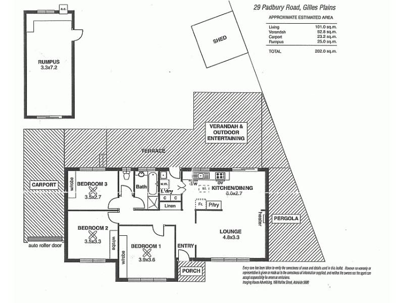 29 Padbury Road, Gilles Plains SA 5086 Floorplan