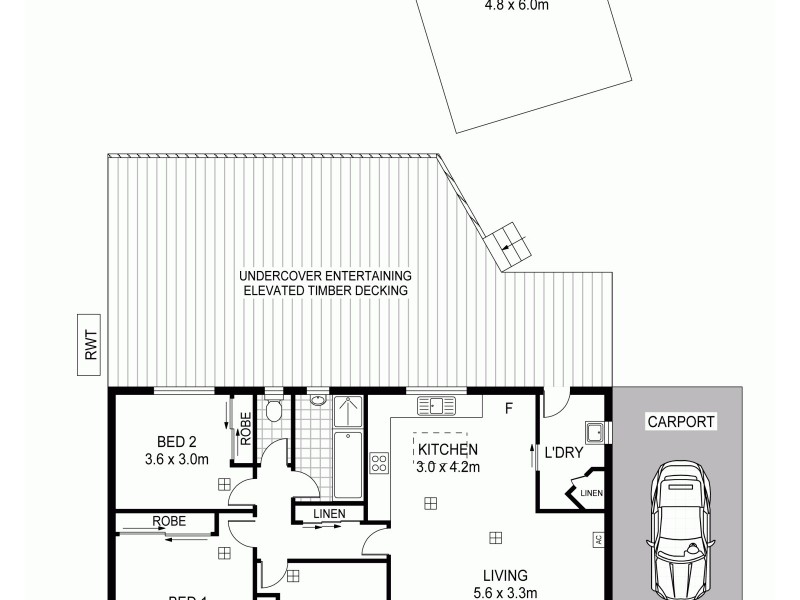 6 Redwood Avenue, Redwood Park SA 5097 Floorplan