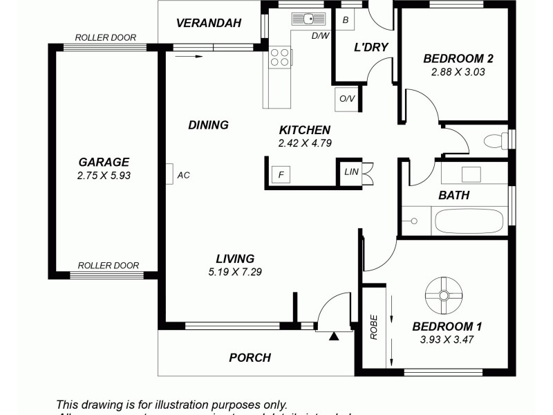 34/7 Whiting Road, St Agnes SA 5097 Floorplan