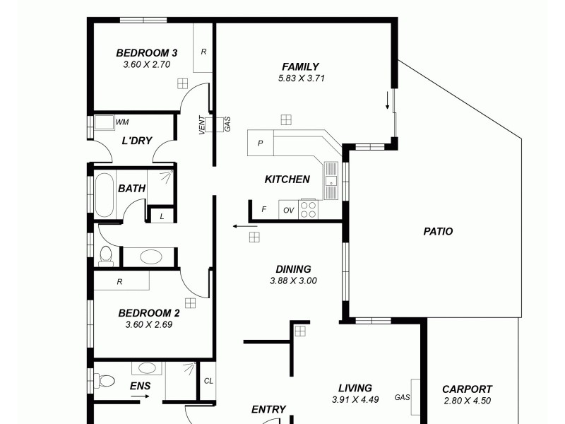 28 Frontignac Court, Wynn Vale SA 5127 Floorplan
