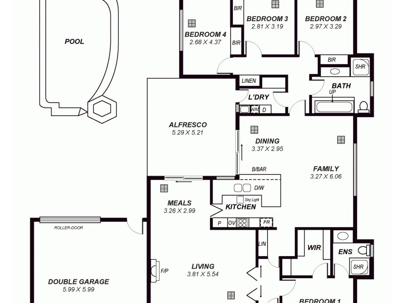 22  Abercrombie Crescent, St Agnes SA 5097 Floorplan