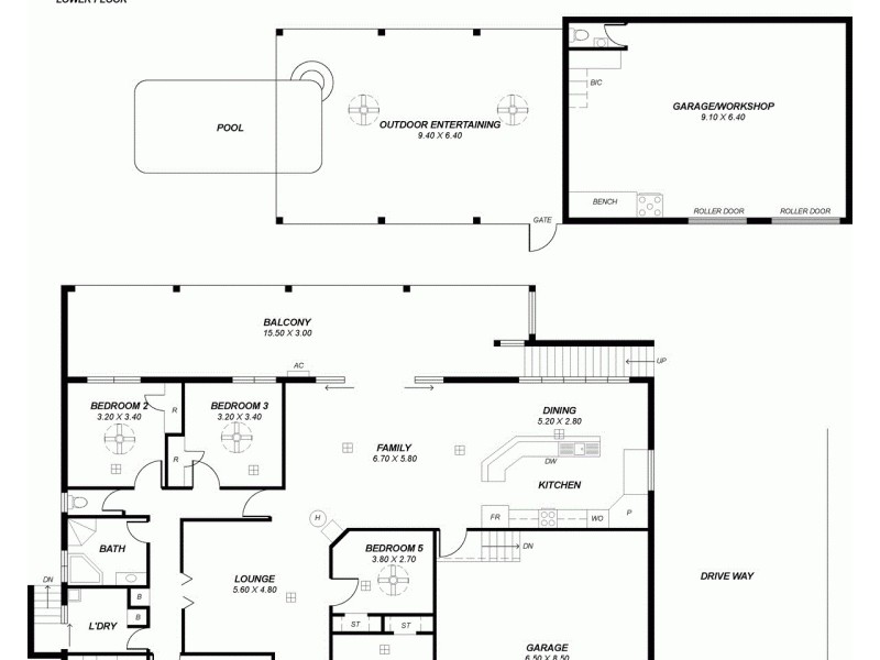 2 Rocklyn Court, Gulfview Heights SA 5096 Floorplan