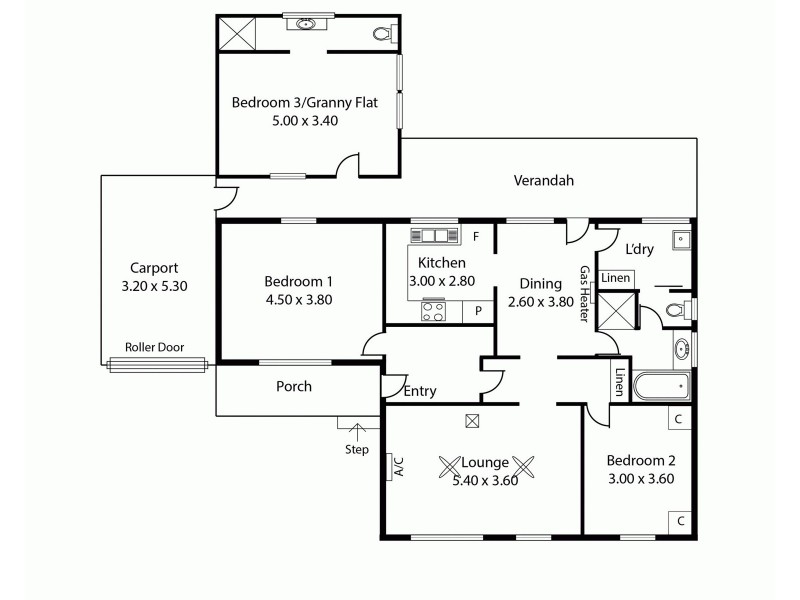 13 Diranta Drive, Ingle Farm SA 5098 Floorplan