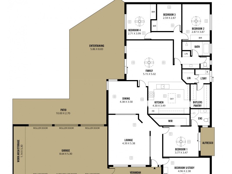 4 Nella Dan Court, Greenwith SA 5125 Floorplan