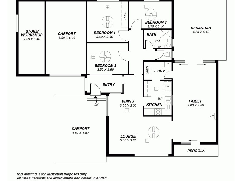 6A Telford Road, Ingle Farm SA 5098 Floorplan