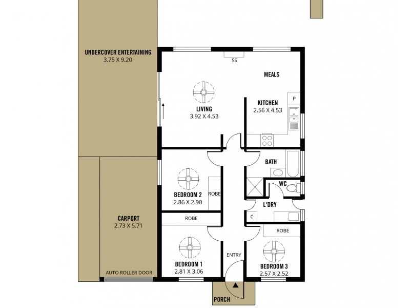 26 Eva Avenue, Redwood Park SA 5097 Floorplan