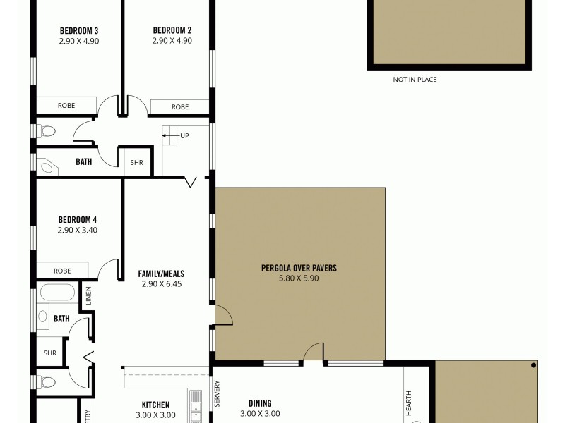 84 Amberdale Road, Houghton SA 5131 Floorplan