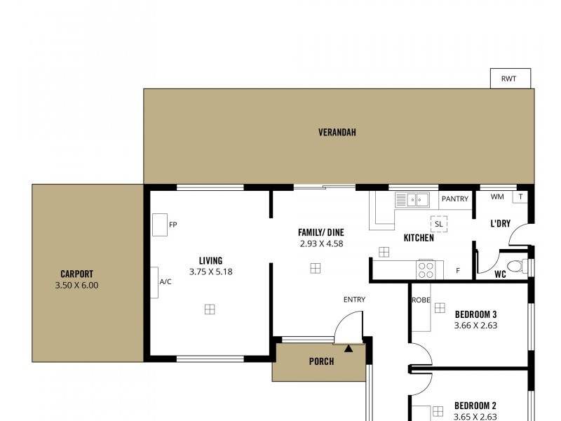 436 Wright Road, Modbury SA 5092 Floorplan