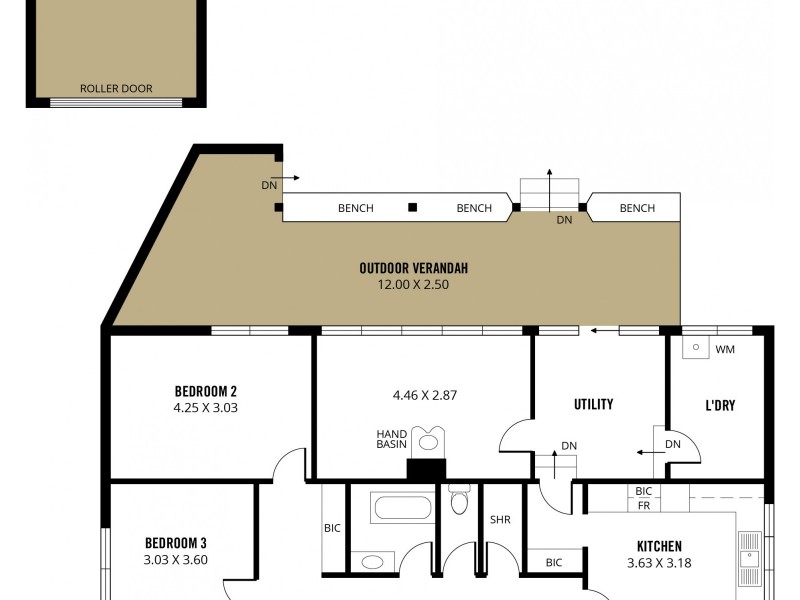 1 Heathfield Avenue, Dernancourt SA 5075 Floorplan