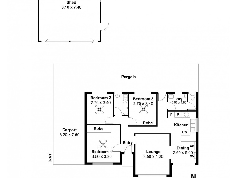 5 Penny Street, Ridgehaven SA 5097 Floorplan