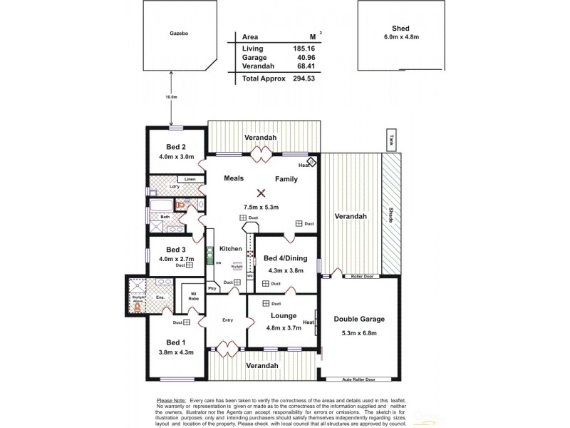 1 Avon Street, Cumberland Park SA 5041 Floorplan