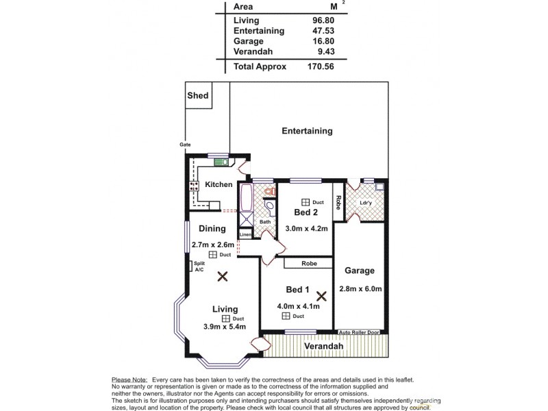 5 Drew Grove, St Georges SA 5064 Floorplan