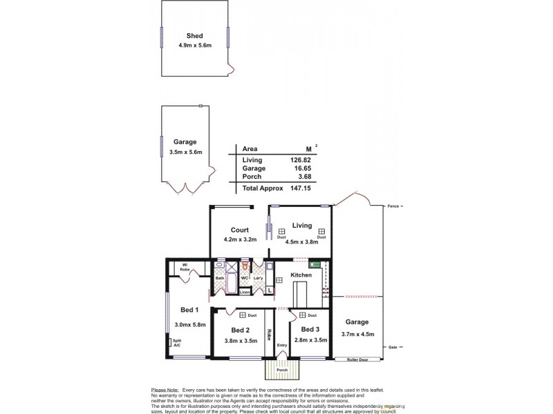19 Capper Street, Camden Park SA 5038 Floorplan